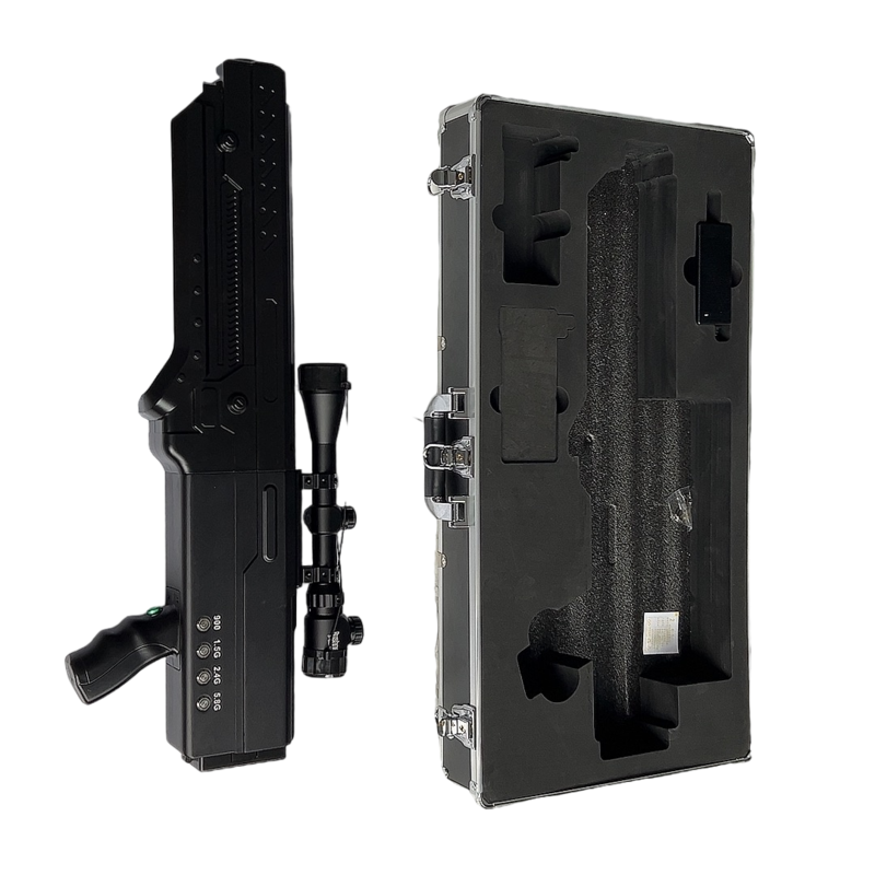  千阳手持便携式枪型低空防御反制四通道A型