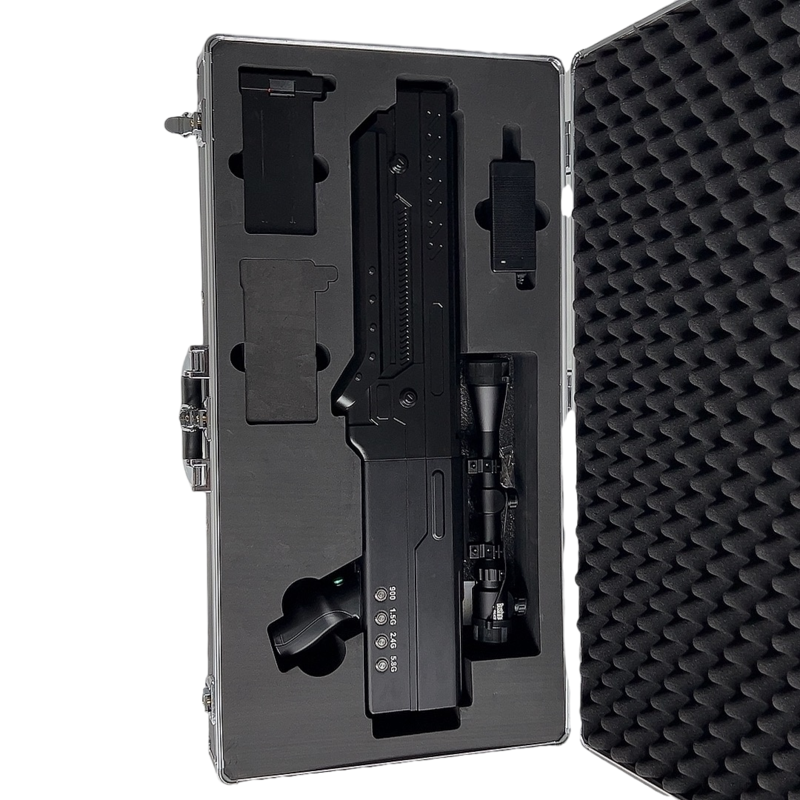  千阳手持便携式枪型低空防御反制四通道B型